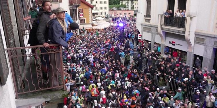 The Mont Blanc Ultra Trail, the Holy Grail of ultra-trail running, starts